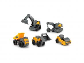 Munkagépek játék szett (5 db) - Dickie Toys VOLVO