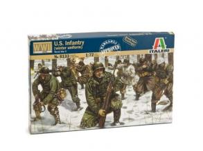 Italeri: II. világháborús amerikai gyalogos katonák, 1:72