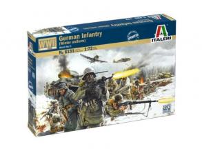 Italeri: II. világháborús német katonák téli egyenruhában, 1:72