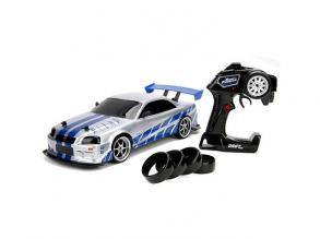 RC Halálos iramban Nissan Skyline GT-R drift távirányítós autó 1/10 - Simba Toys