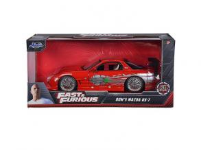 Halálos iramban: Dom's Mazda RX-7 fém autómodell 1/24 - Simba Toys