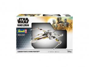 Revell Star Wars modellező készlet  A Mandalóri: X-Wing, Carson Teva hajója, 1:57  38 darabos.