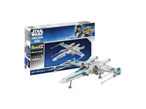 Revell modellkészlet A Mandalóri és Grogu: Új Köztársasági X-Wing Fighter hajó, 1:57 - 38 alkatrész