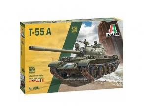 Italeri: T-55A tank makett, 1:72