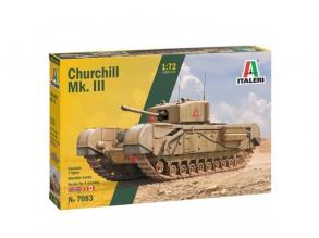 Italeri: Churchill Mk. III tank makett, 1:72