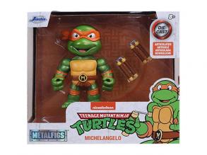 Tini Nindzsa Teknőcök: Metalfigs Michelangelo fém figura 10cm - Simba Toys