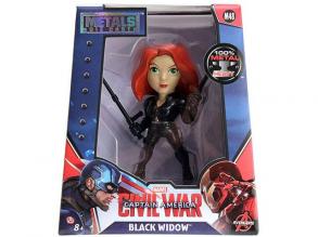 Marvel: Metalfigs Fekete Özvegy fém figura 10cm - Simba Toys