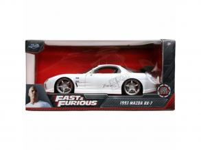 Halálos iramban: 1993 Mazda RX-7 fém autómodell 1/24 - Simba Toys