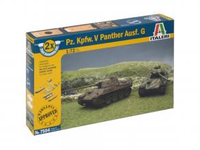 Italeri 1/72 Pz. Kpfw. V Panther Ausf. G Párduc tank 2db-os makett szett