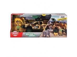 Ford Raptor vadállatokkal, fénnyel és hanggal 25cm - Dickie Toys
