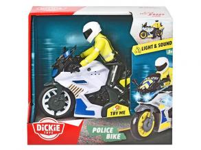 Magyar rendőrmotor fénnyel és hanggal - Dickie Toys