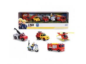 Sam a tűzoltó 5db-os szett - Simba Toys