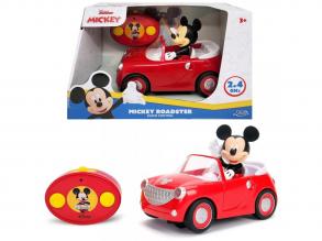 Mickey egér RC távirányírós Mickey Roadster 1/24-es méretarány 2,4 GHz - Simba Toys