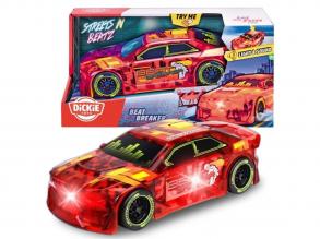 Dickie Toys: Beat Breaker autó fénnyel és hanggal 20cm - Simba Toys