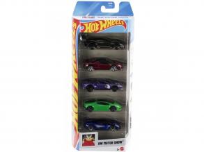 Hot Wheels: Motor Show 5 db-os kisautó szett 1/64  Mattel