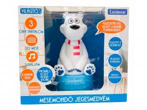 Mesemondó jegesmedve 3D-s színváltós éjjeli lámpa