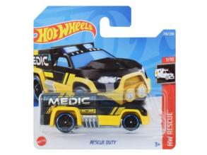 Hot Wheels: Rescue Duty Medic kisautó 1/64 - Mattel