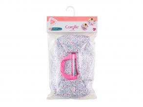 Corolle virágos hordtáska játékbabákhoz, 30 cm