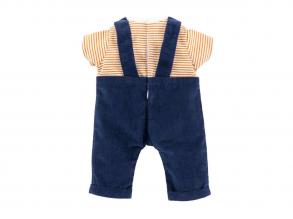 Corolle póló és sötétkék baba overall, 30 cm