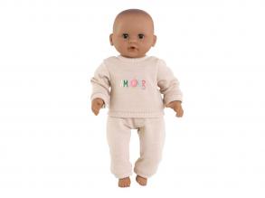 Corolle bézs melegítőruha, 30 cm-es játékbabáknak