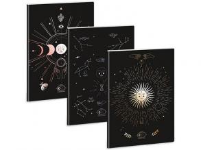 Ars Una: Mystic Constellation extra kapcsos vonalas füzet A/4