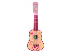 Bontempi fa gitár - rózsaszín, 55cm