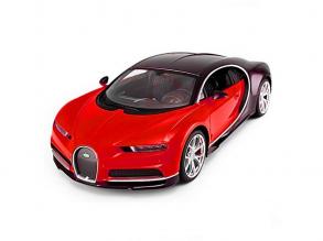 Bugatti Chiron távirányítós autó - piros, 1:14