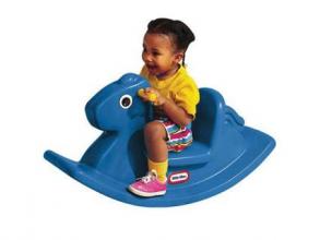 Little Tikes kék hintaló