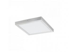 LED panel , 17W , falon kívüli , négyzet ,természetes fehér , króm keret , IP44 , EGLO , FUEVA 5 , 31206