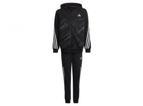 B Cotton Adidas gyerek fekete/fehér színű training melegítő