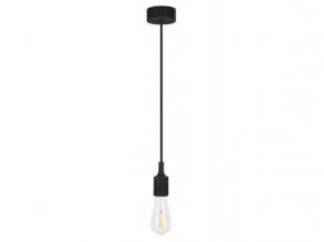 Roxy rögzített függőlámpa, fekete