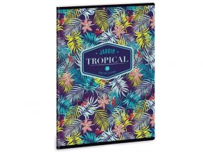 Ars Una: Tropical Lilly Flower négyzethálós füzet A/5 40lapos