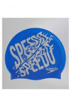 Slogan Speedo unisex úszósapka neon kék