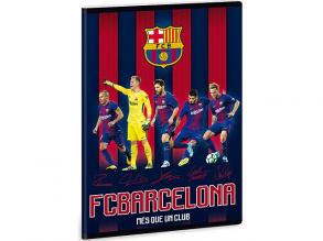 FC Barcelona sima füzet játékosokkal A/5