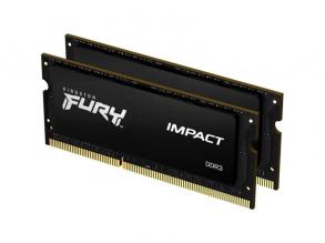 Kingston 4GB/1600MHz DDR-3L 1.35V FURY Impact (KF316LS9IB/4) notebook memória