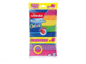 Vileda Color 8 színű mikroszálas törlőkendő