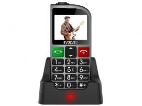 EVOLVEO Easy Phone 800 FMR 2,3" Dual SIM ezüst mobiltelefon