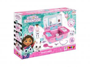 Smoby Gabi babaháza kozmetikai bőrönd szett, 15 darabos