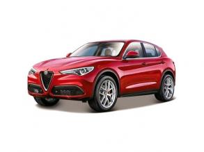 Bburago: Alfa Romeo Stelvio fém autómodell 1/24 - többféle színben