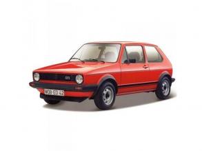 Bburago: Volkswagen Golf Mk1 GTI fém autómodell 1/24