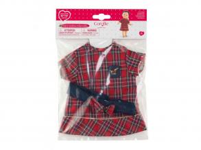 Corolle karácsonyi ruha és fejpánt játékbaba számára, 36 cm