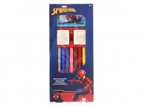 13 darabos Spiderman színes bélyegzőkészlet 13 darabos Spiderman színes bélyegzőkészlet