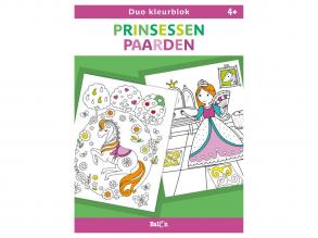 Duo színes blokkok  hercegnők és lovak