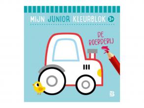 Junior kifestőkönyvem  A farm 3+, holland nyelven