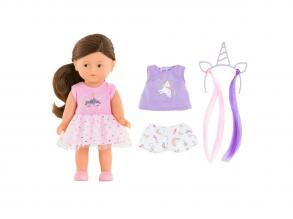 Corolle Mini Corrolines Romy egyszarvú baba, 20 cm