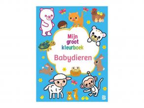 A nagy kifestőkönyvem  Állatkölykök, holland nyelven