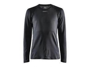Adv Essence Ls Tee M Craft férfi fekete színű training hosszú ujjú póló