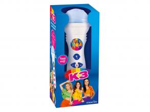 K3 mikrofon hangrögzítéssel