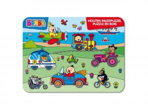Bumba fa puzzle  járművek