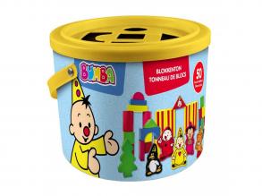 Bumba színes fa építőelemek
